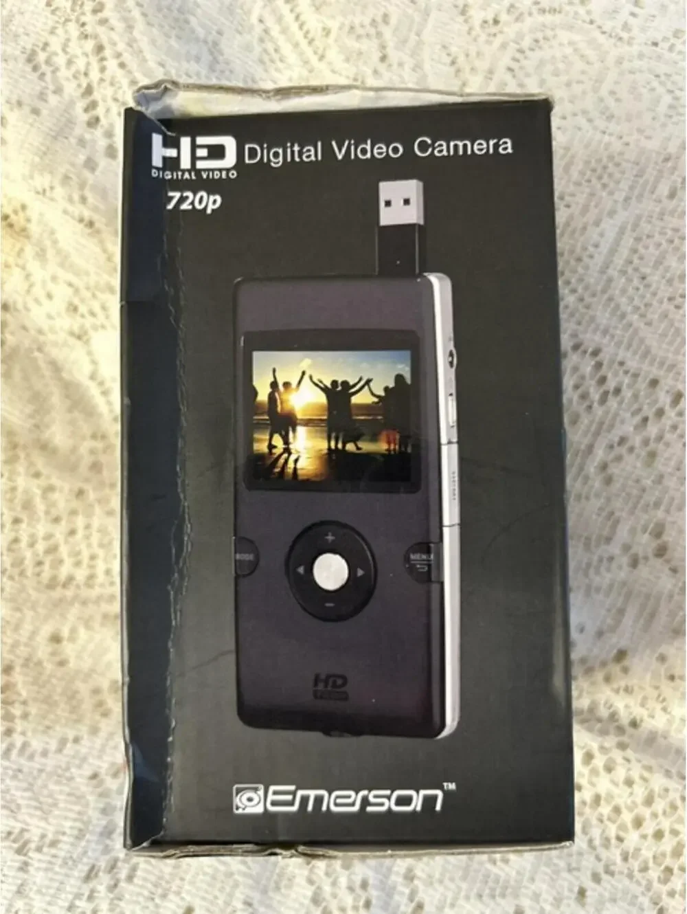 Emerson HD Digital Video Camera 720p with 5.0 Megapixel and 4x Digital Zoom